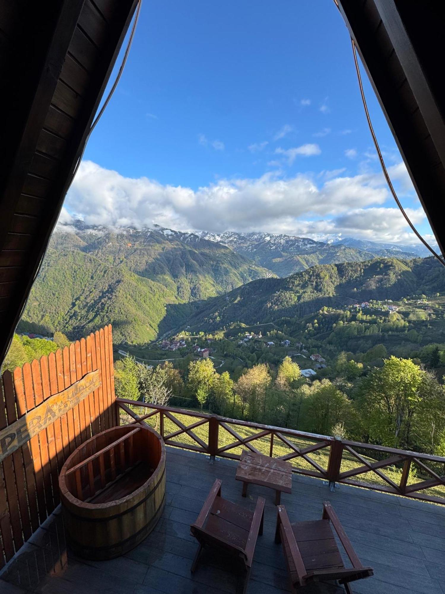 Pera Bungalov Ardesen Bagian luar foto